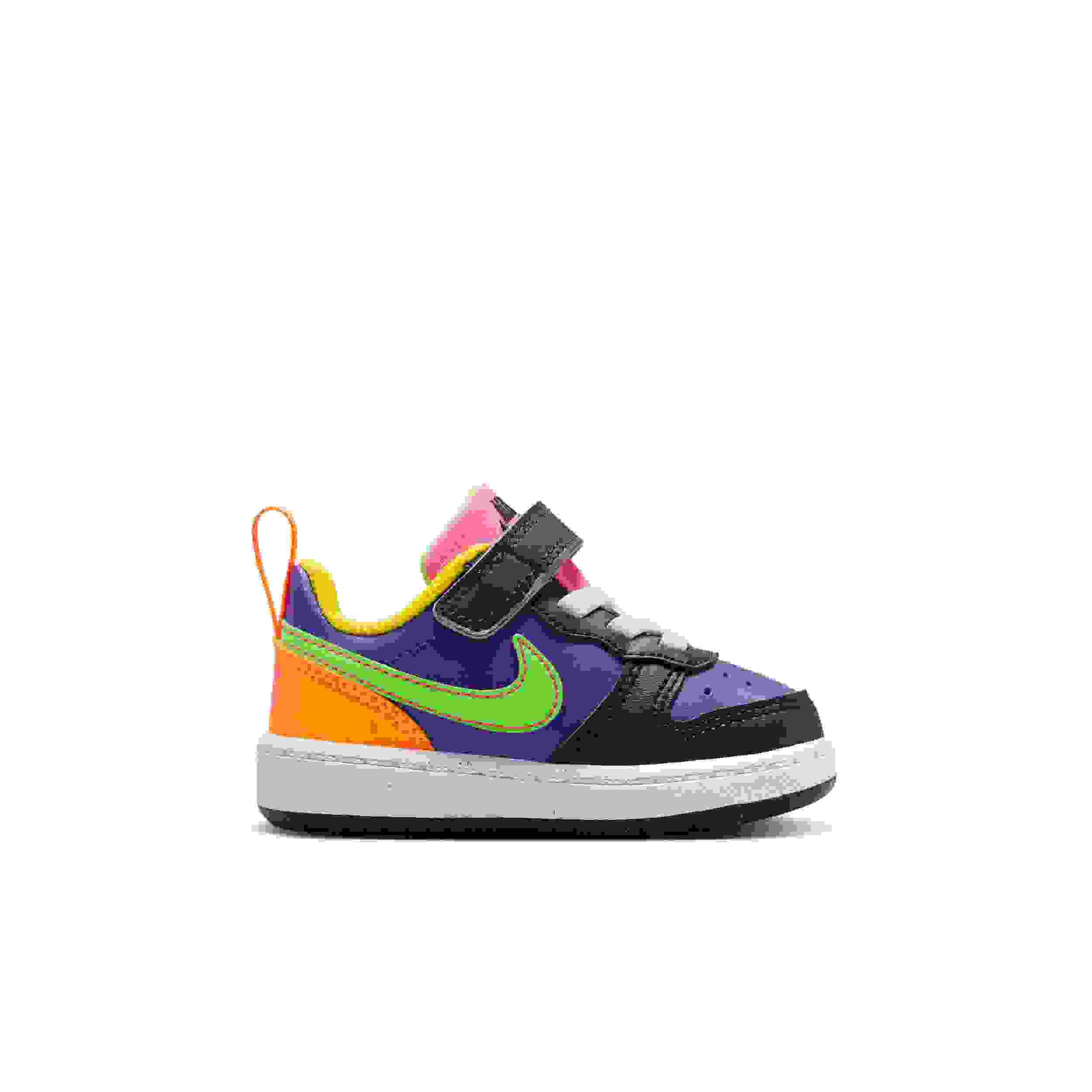 Nike Court Borough Low Recraft Infant Boys' "Court Purple/Court Purple/Hyper Pink/Green Strike" Shoe